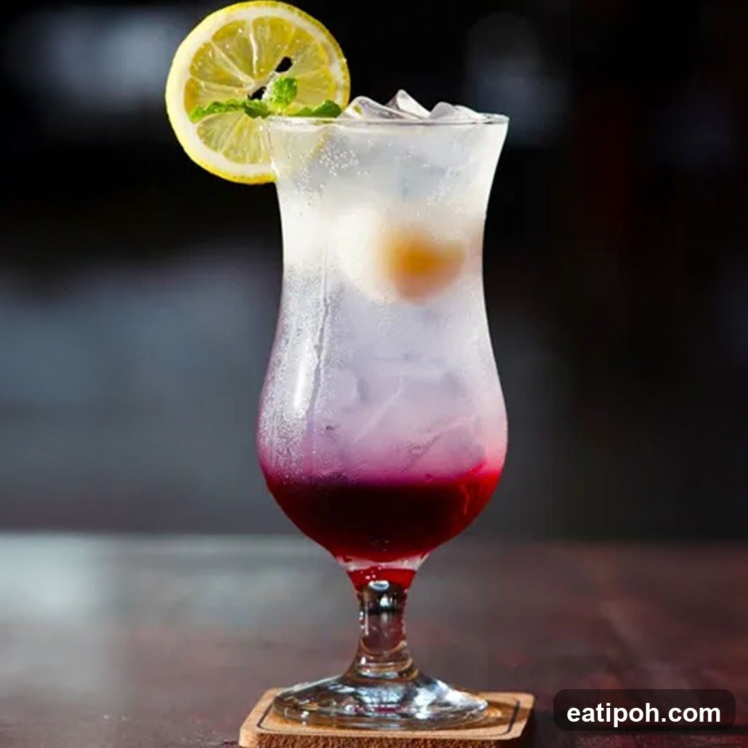 Cocktail on coaster