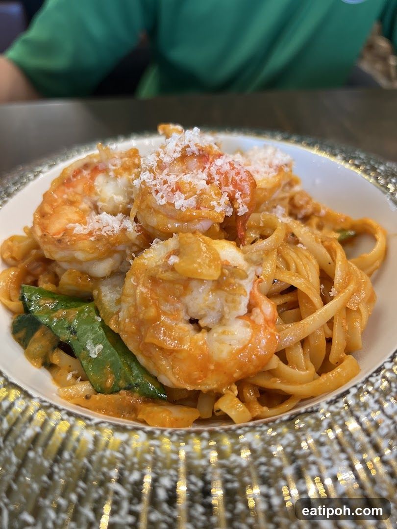 Pasta Dish with Shrimp