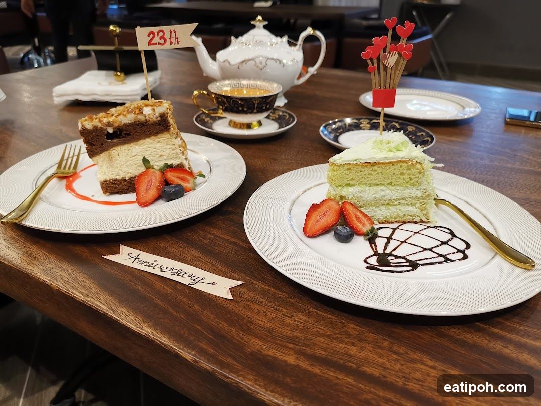 Anniversary Celebration at Café