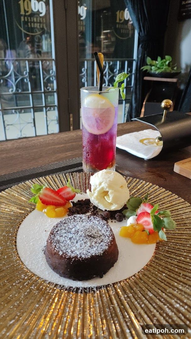 Dessert and Drink Presentation
