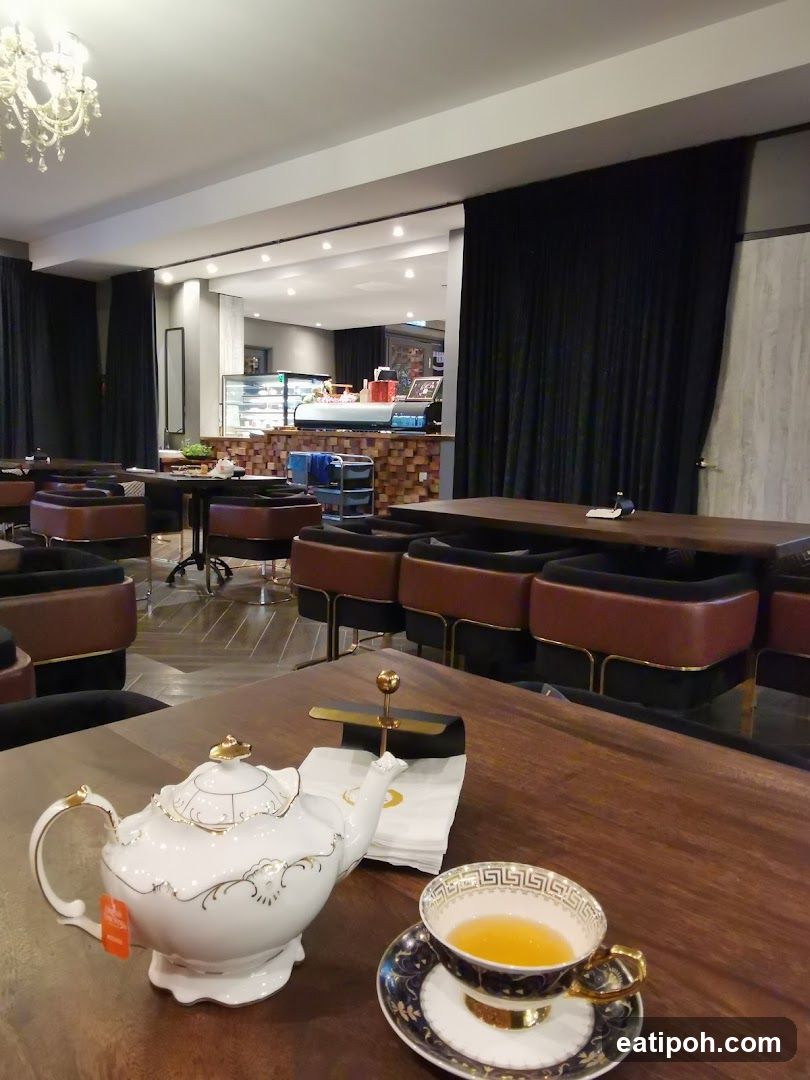 Interior of a café or lounge