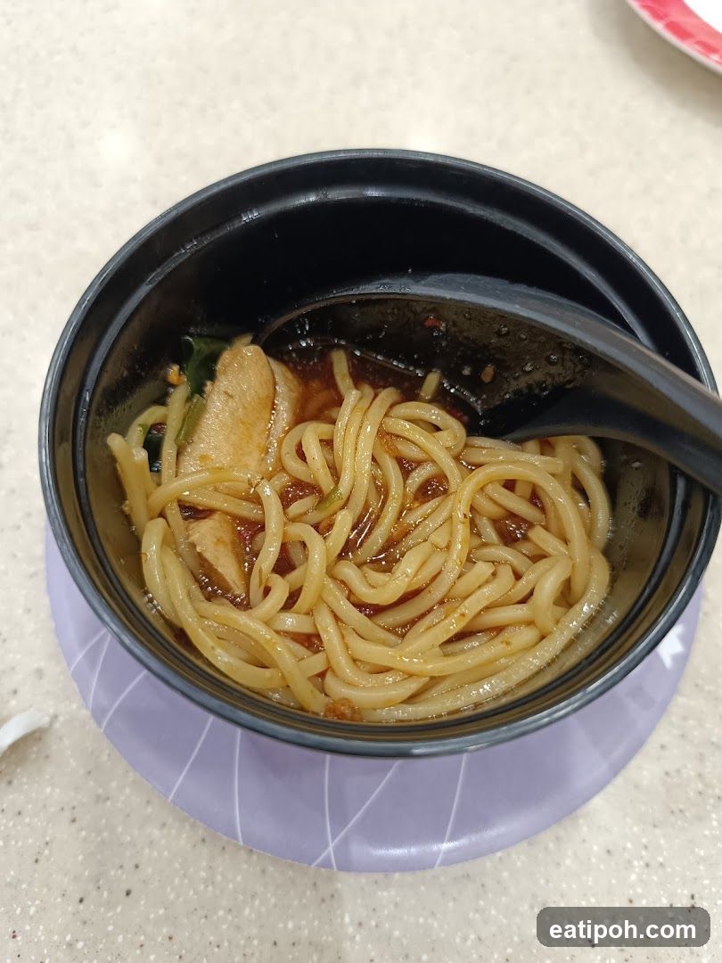 Noodles in bowl