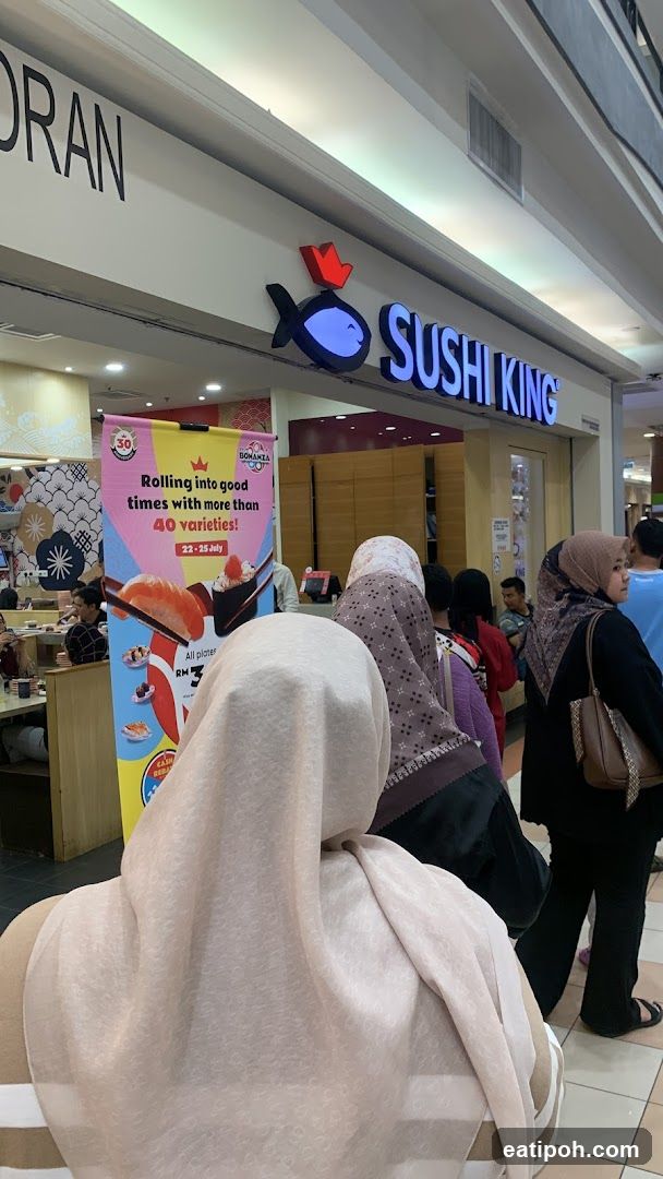 Sushi King storefront interior view