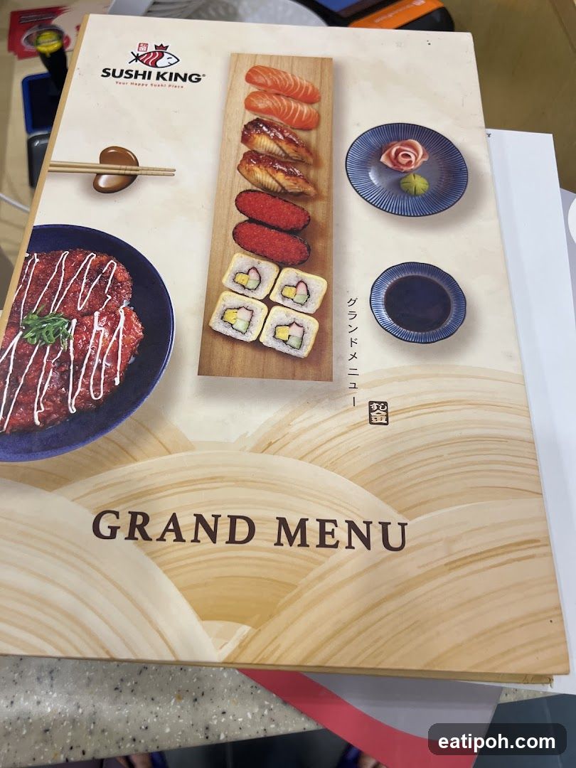 Sushi King Grand Menu