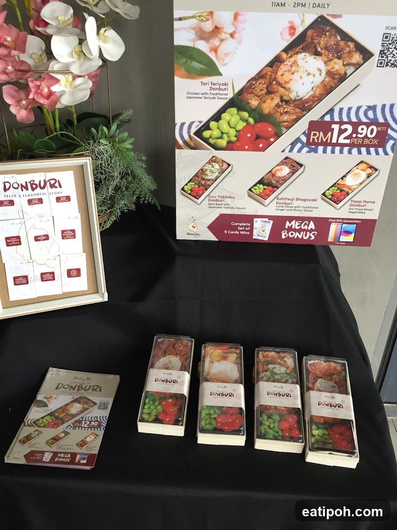 Donburi Promotional Display