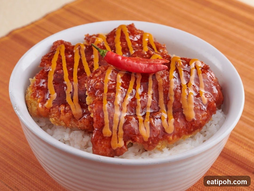 Crispy Chicken Rice Bowl