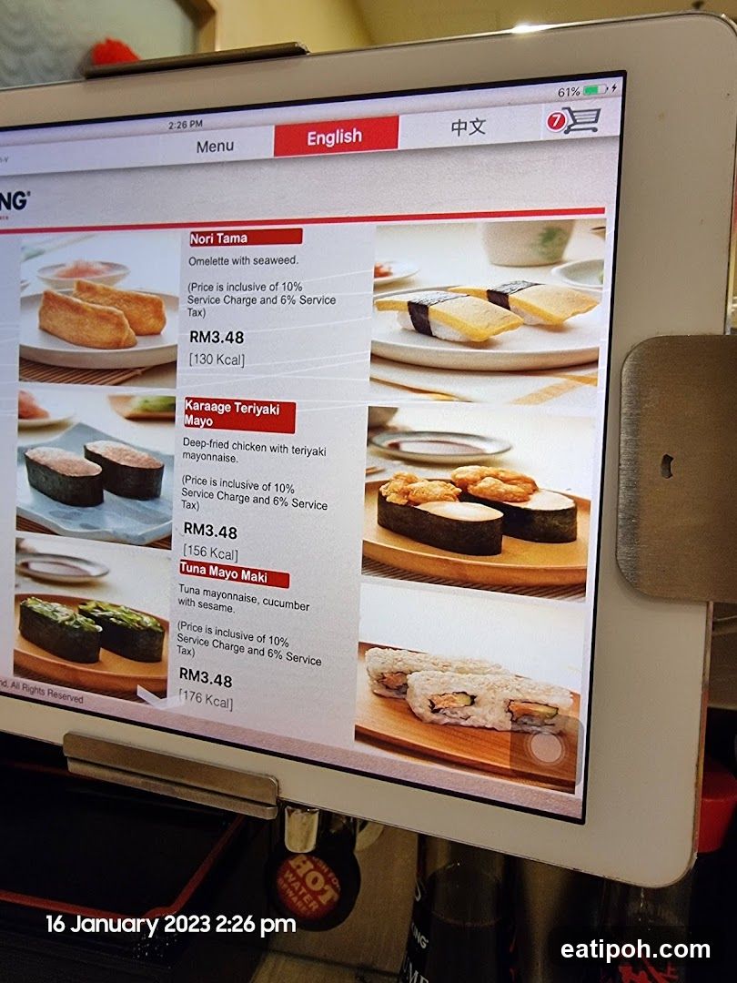 Digital Menu Display