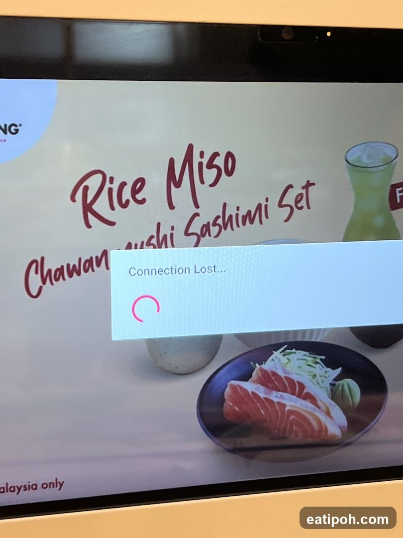 Restaurant Screen Display