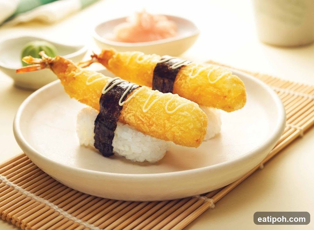 Tempura Shrimp Sushi