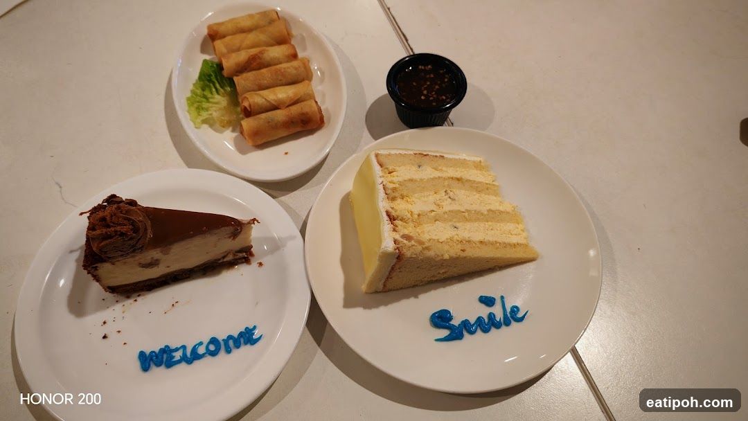 Dessert and Appetizer Plate