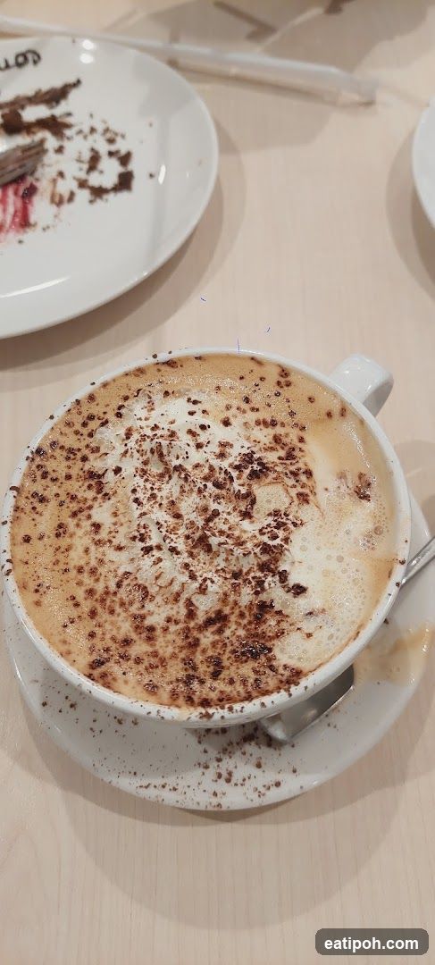 Coffee and dessert remnants
