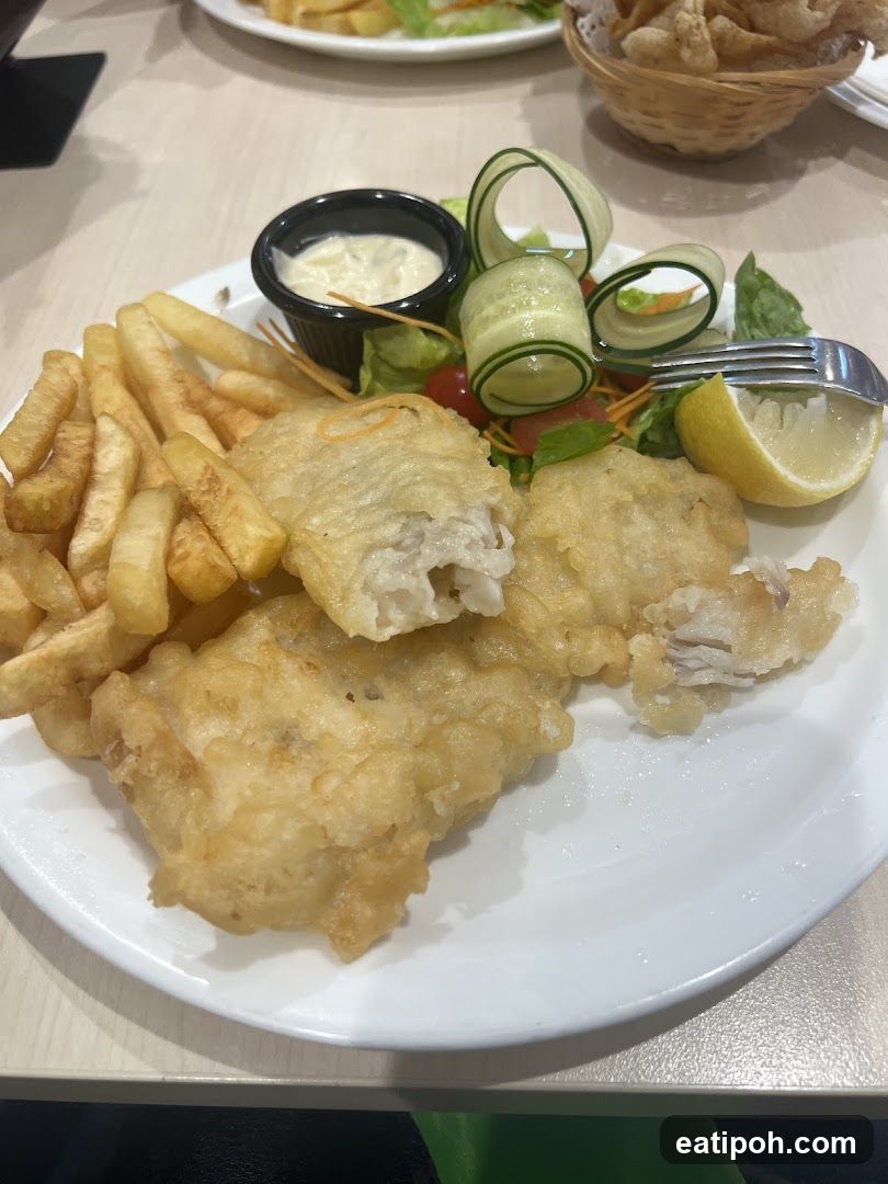 Fish and Chips Plate