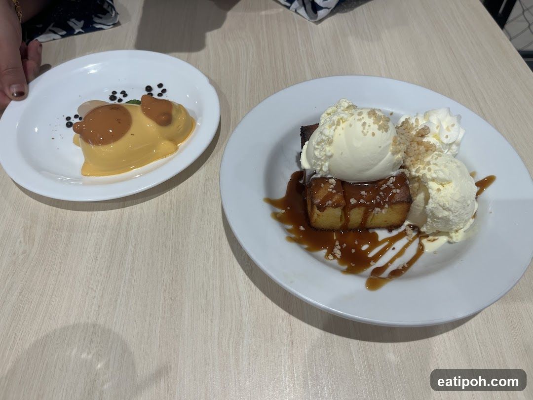 Desserts on Table
