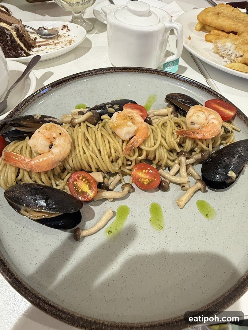 Seafood Pasta Dish