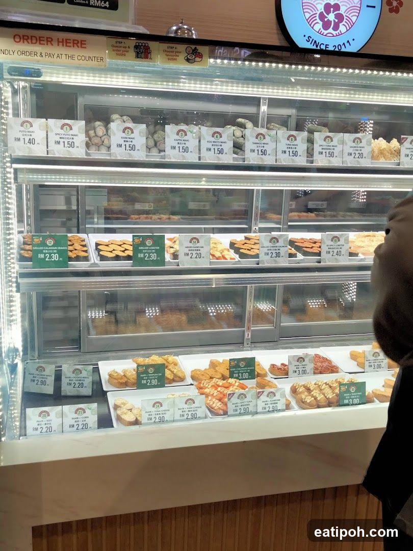 Sushi Display Counter