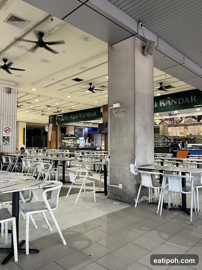 Food court interior