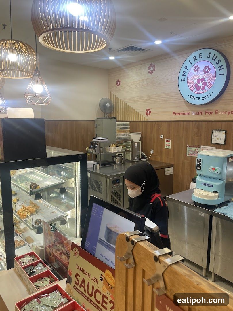 Empire Sushi Interior