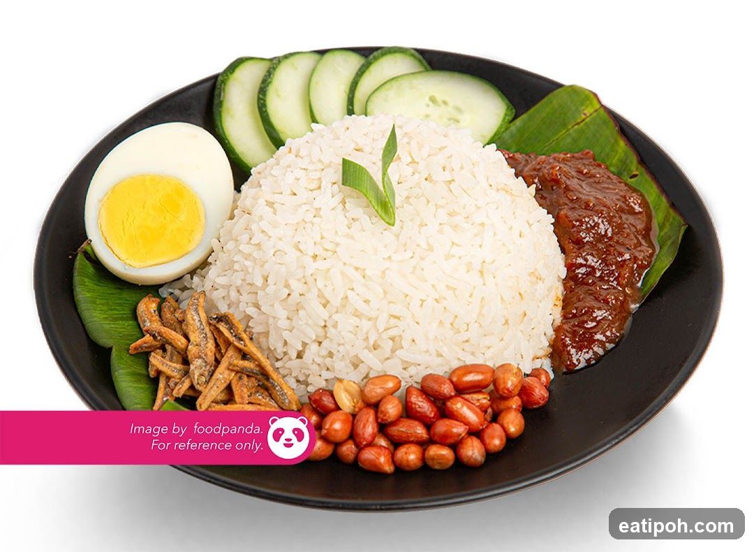 Nasi Lemak Plate
