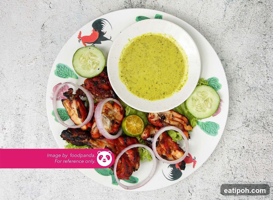 Food Plate with Grilled Chicken and Sauce