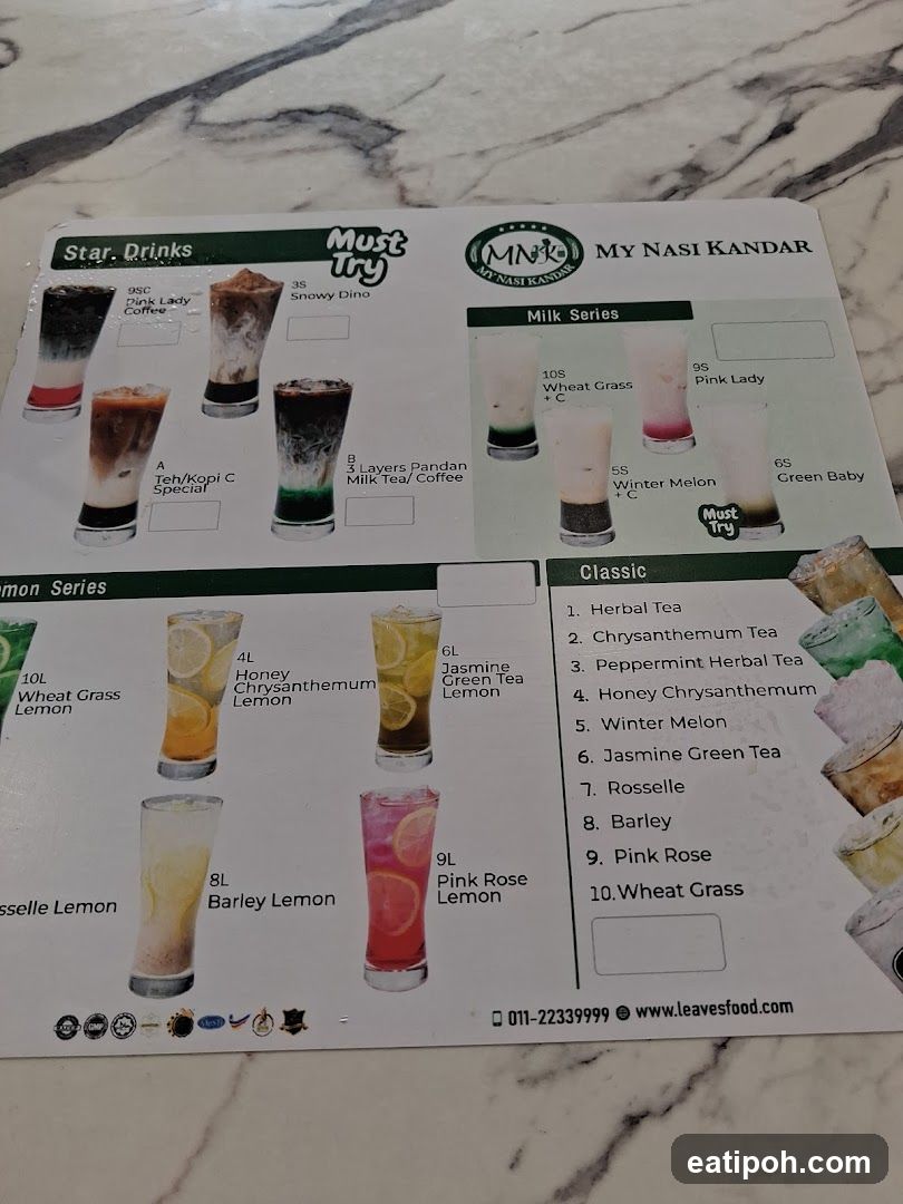 My Nasi Kandar Menu
