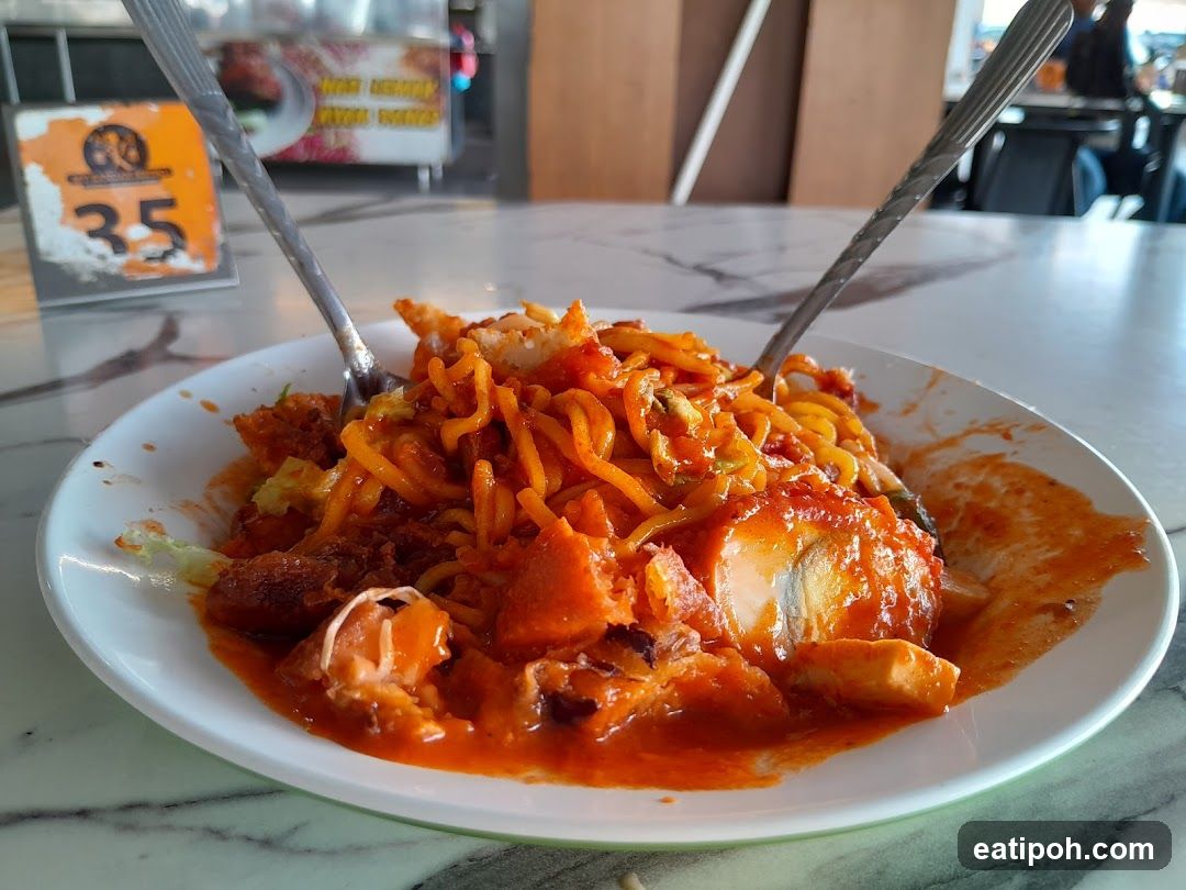 Food at a restaurant