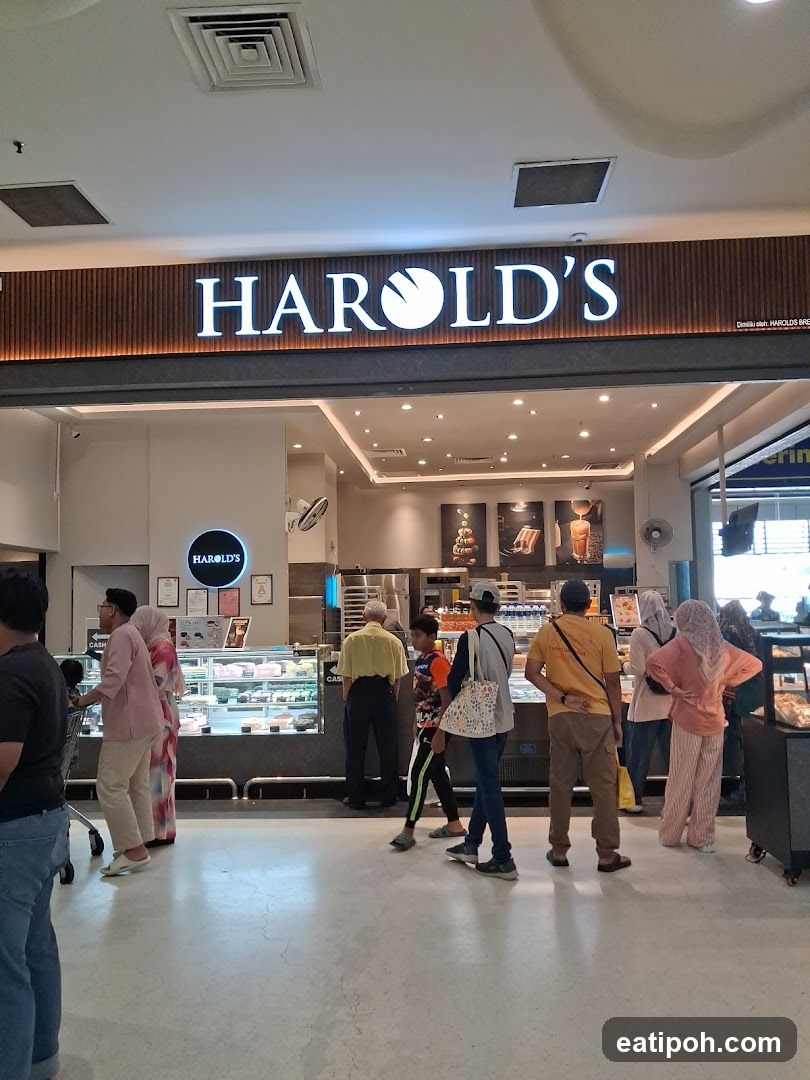 Harold's storefront interior view