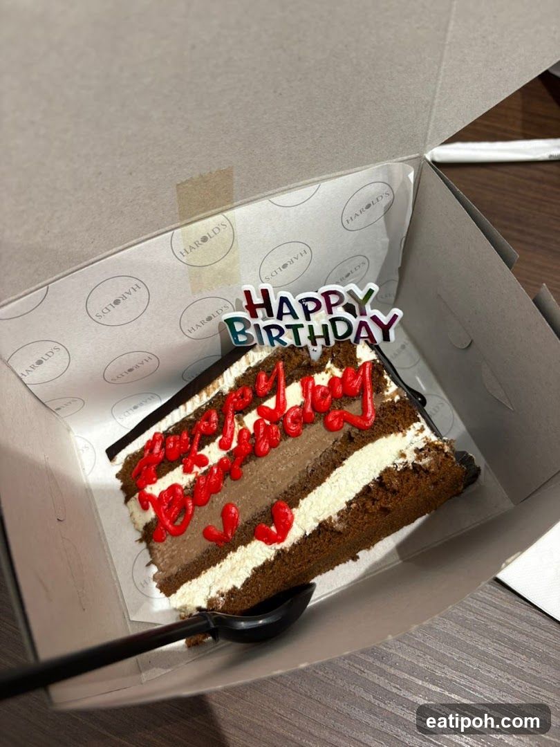 Birthday Cake in Box