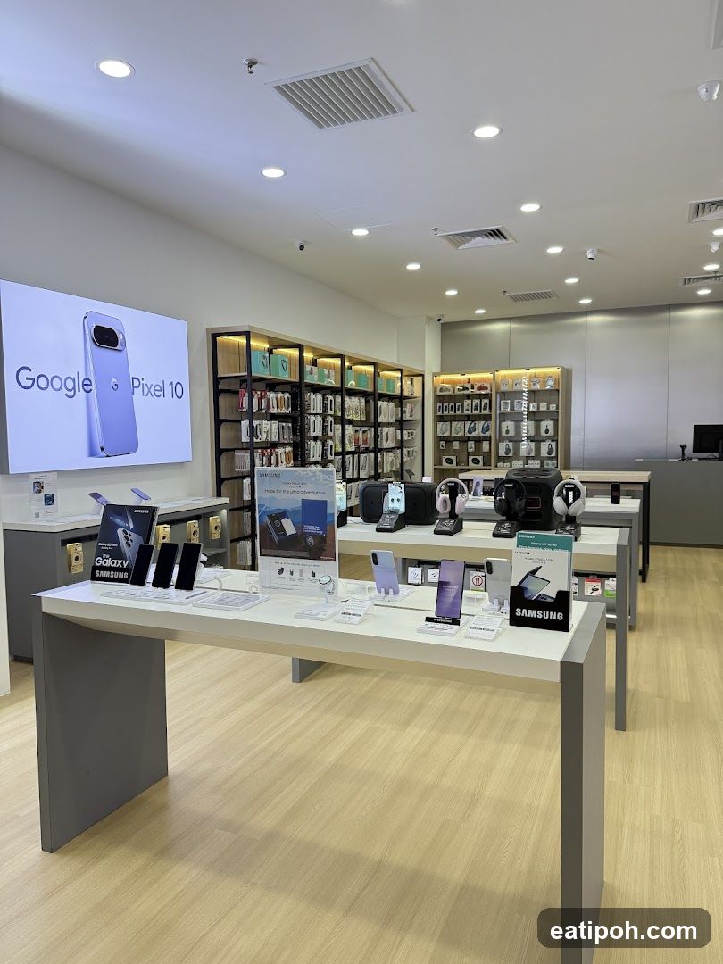 Electronics Store Interior