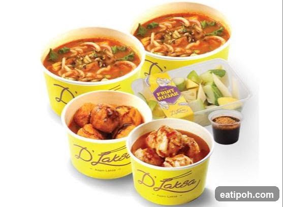 D'Laksa Food Items