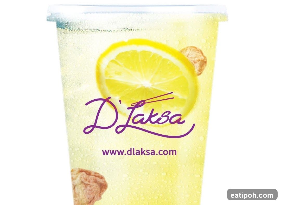 D'Laksa beverage cup