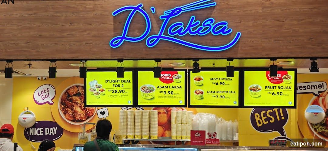 D'Laksa storefront interior