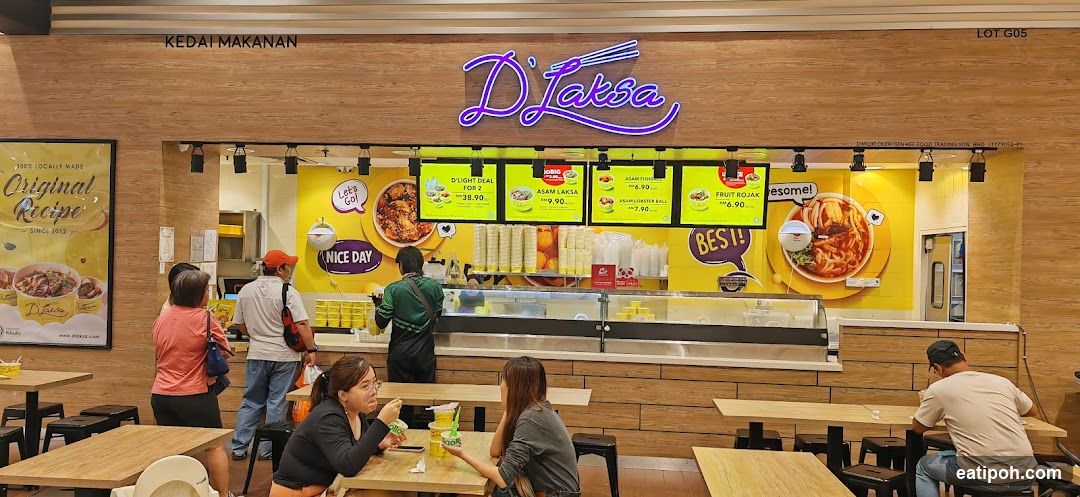 D'Laksa Food Stall Interior