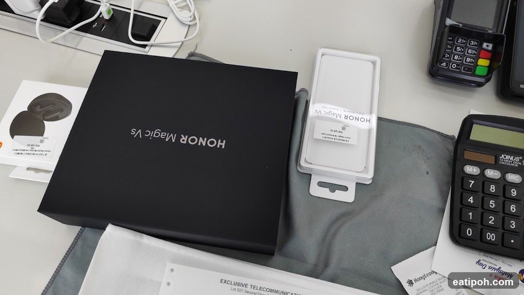 Honor Magic Vs Unboxing Setup