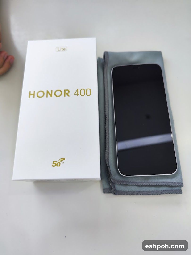 Honor 400 Lite Unboxing