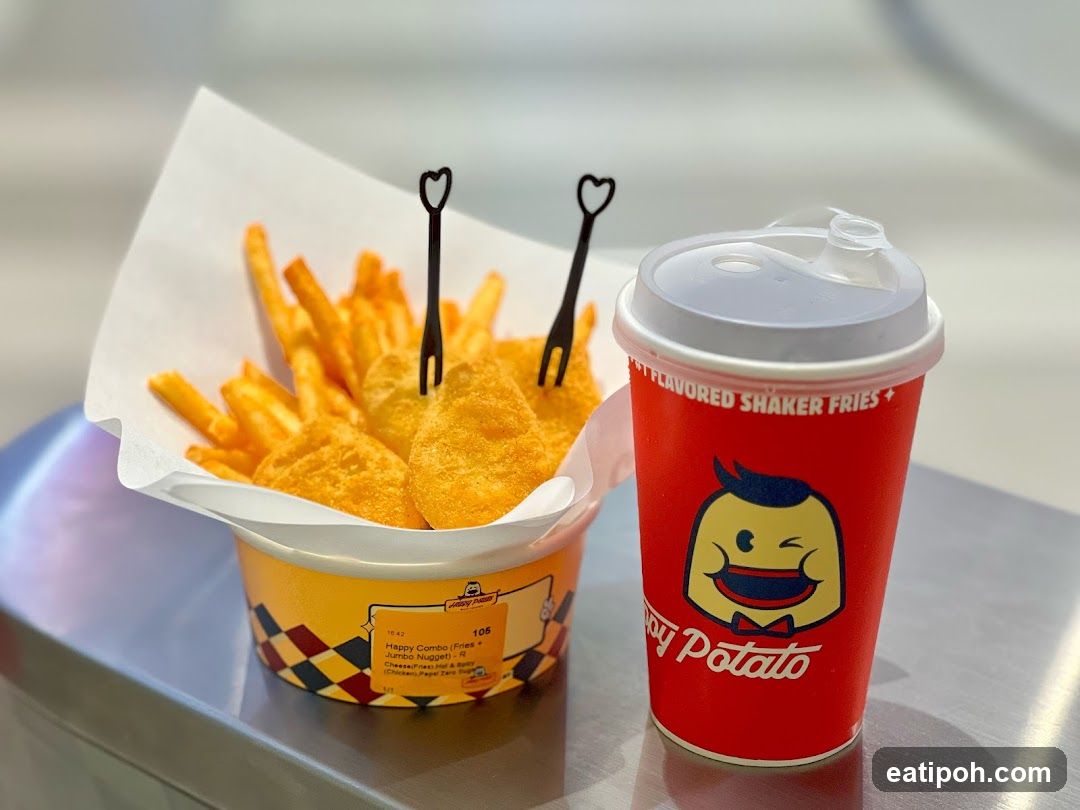 Happy Potato Food Item