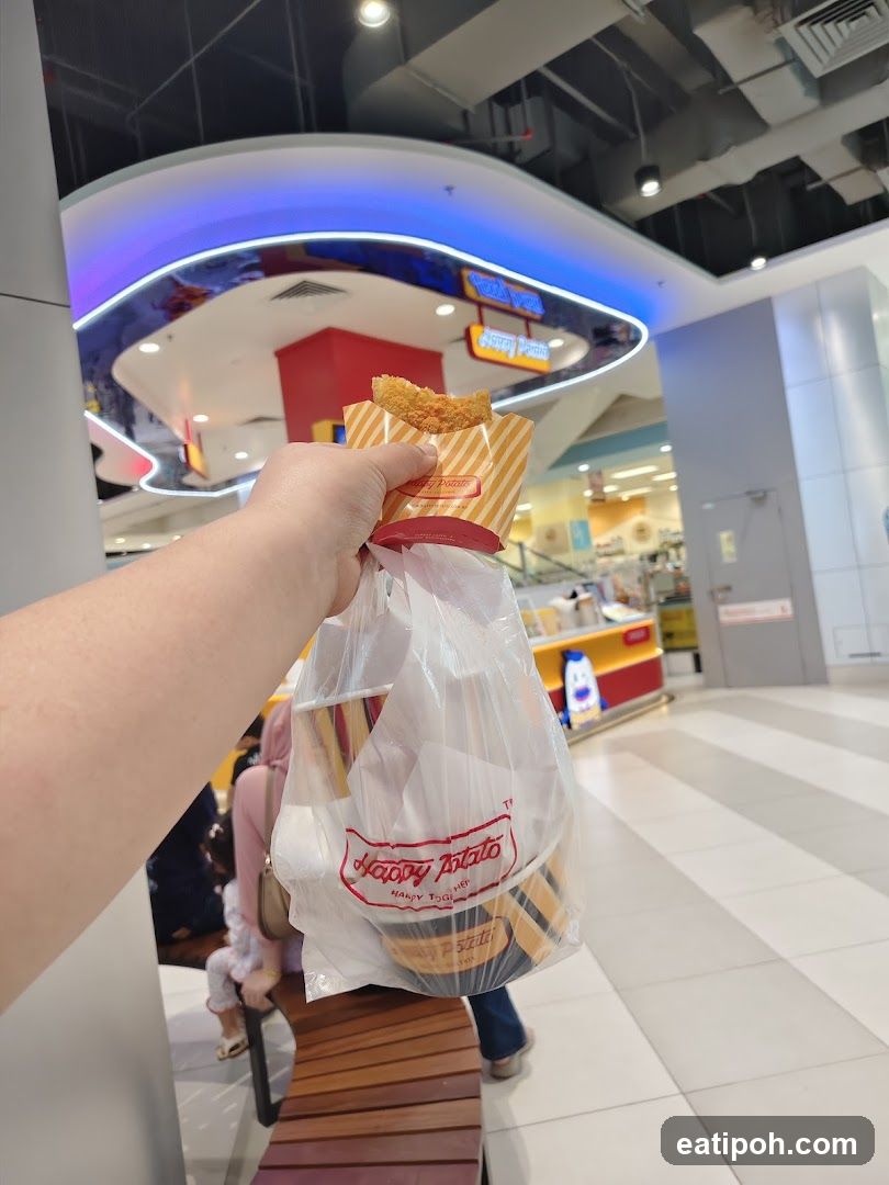 Happy Potato Food Purchase