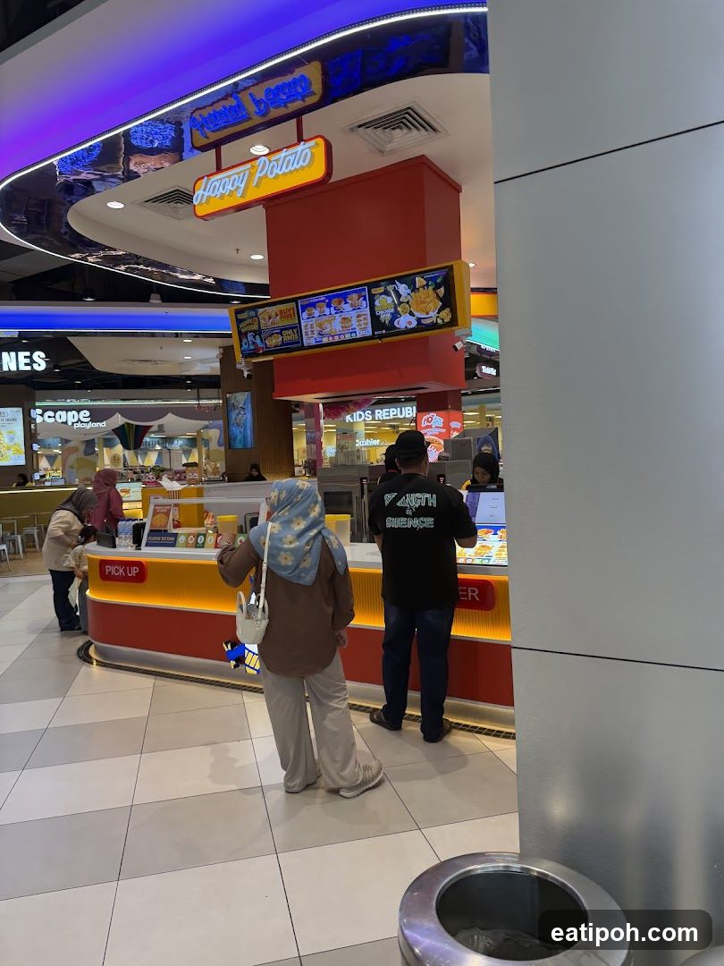Happy Potato storefront interior