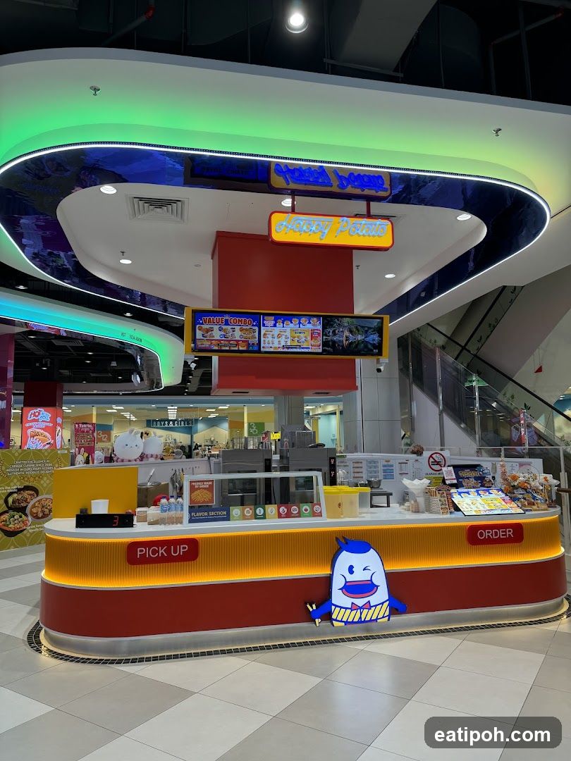 Happy Potato Food Counter