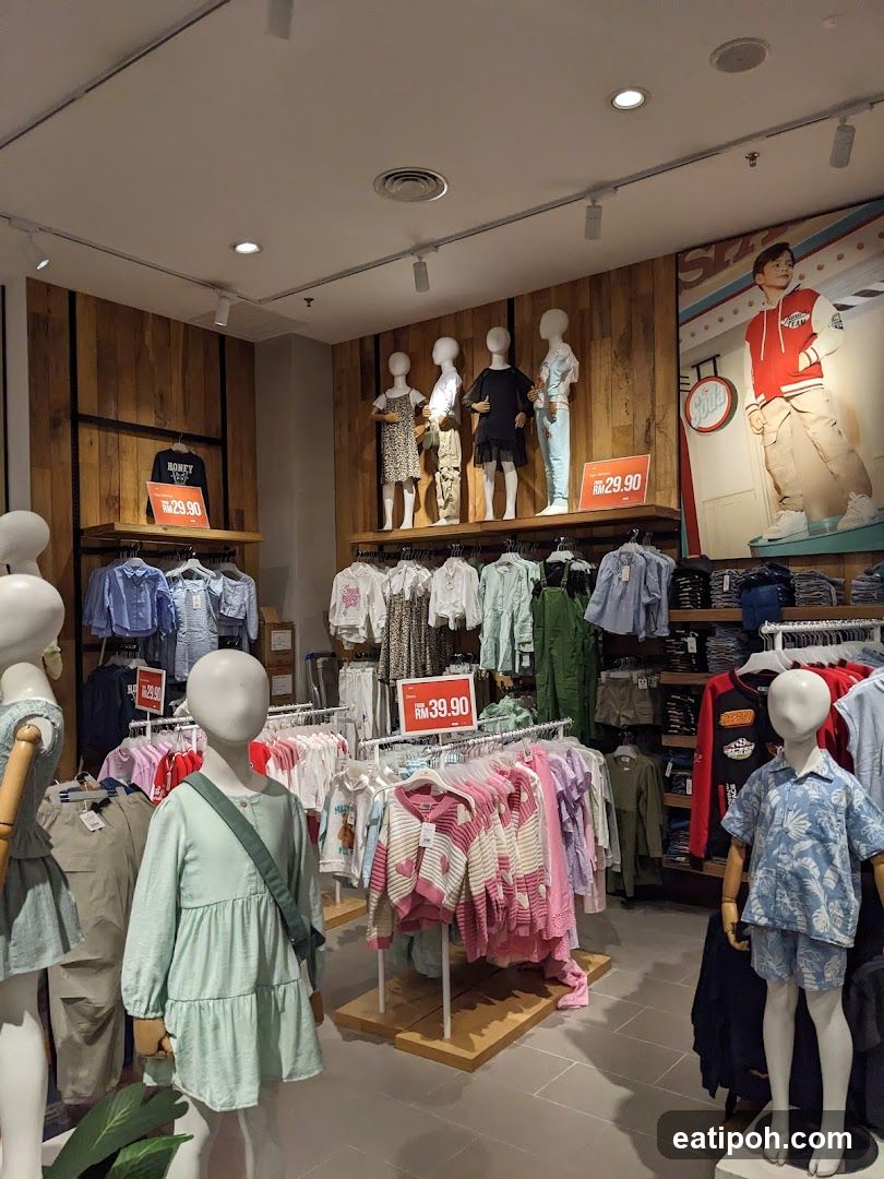 Children's Clothing Store Interior