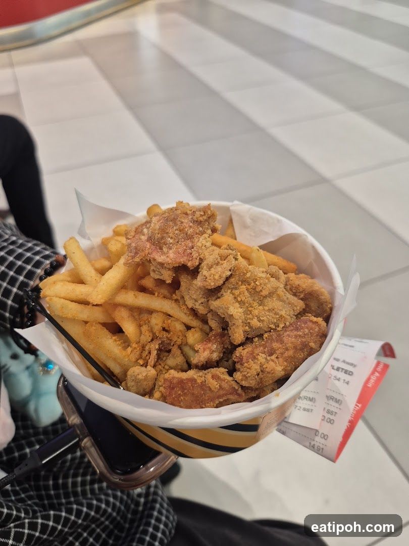 Food in a bowl