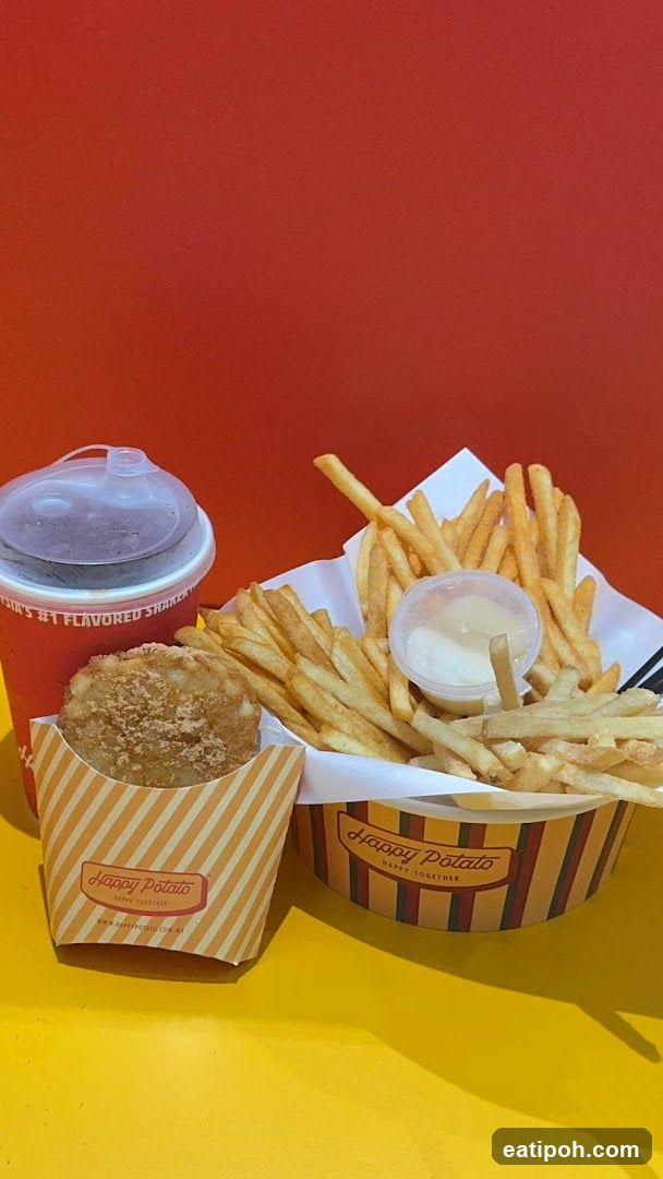 Happy Potato Food Items