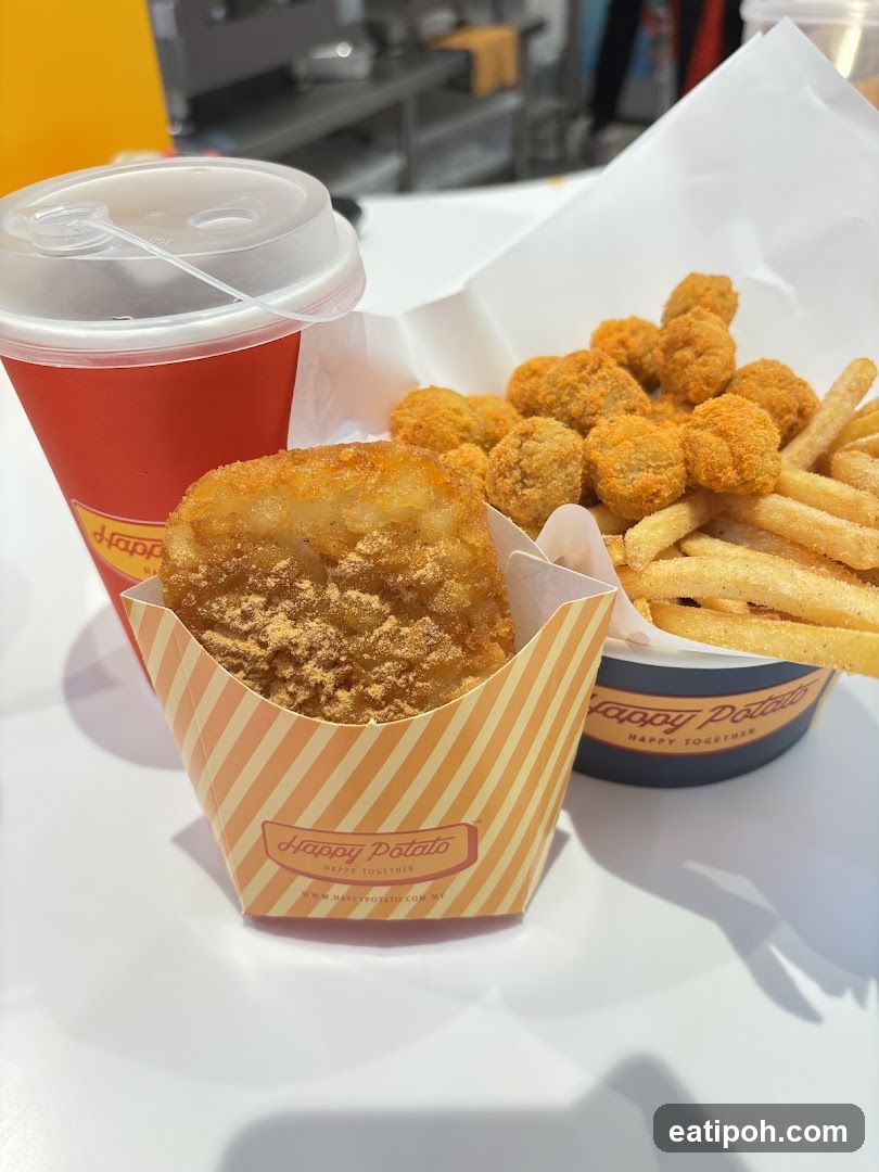 Happy Potato Food Items