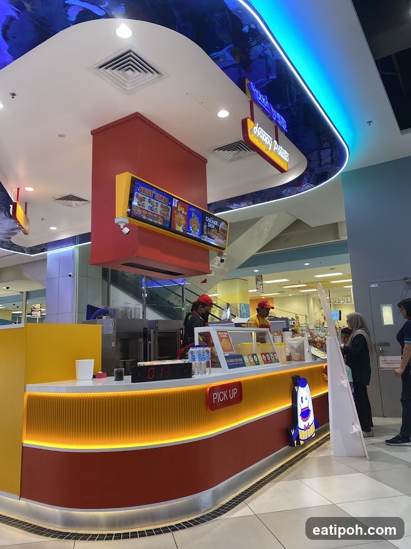 Happy Potatoes Food Counter
