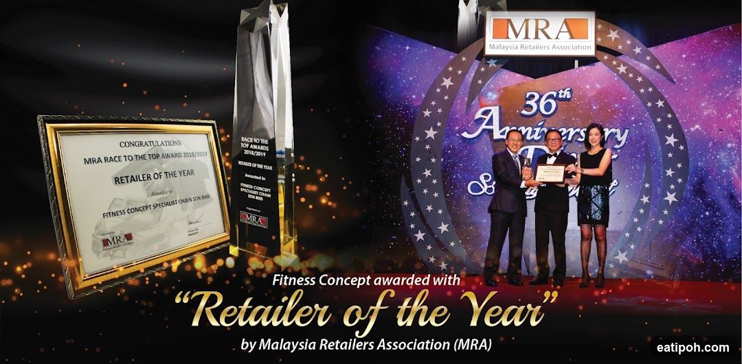 Fitness Concept awarded Retailer of the Year