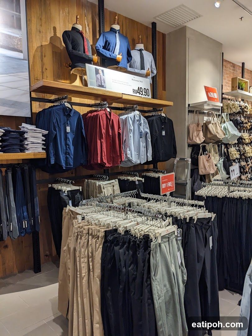 Men's Clothing Store Interior