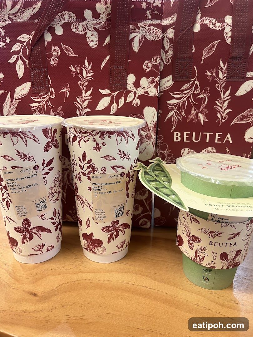 BEUTEA Products Display