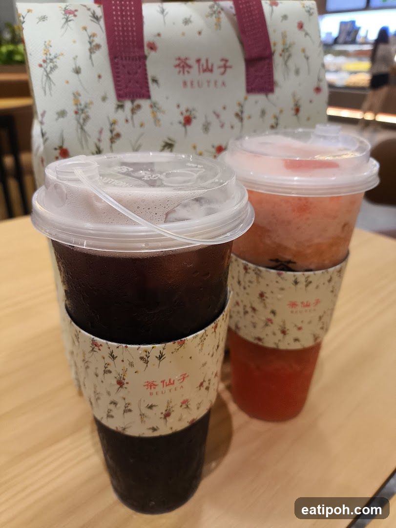 Beutea beverages and branded merchandise
