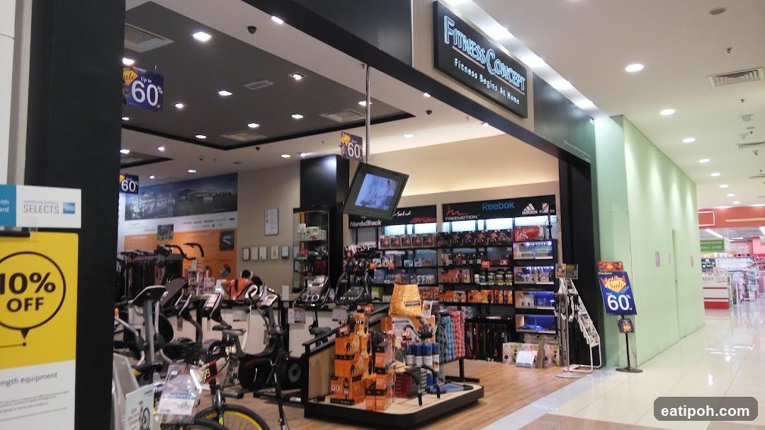 Fitness Concept Store Entrance