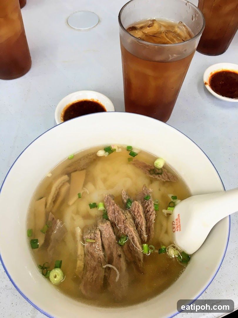 Table Setting with Soup and Drink