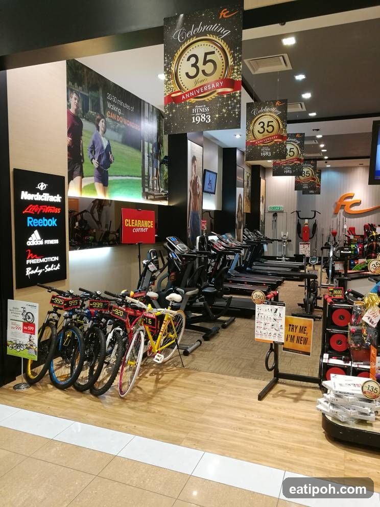 Fitness Store Interior